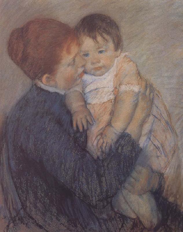 Mary Cassatt Agatha with her child Sweden oil painting art